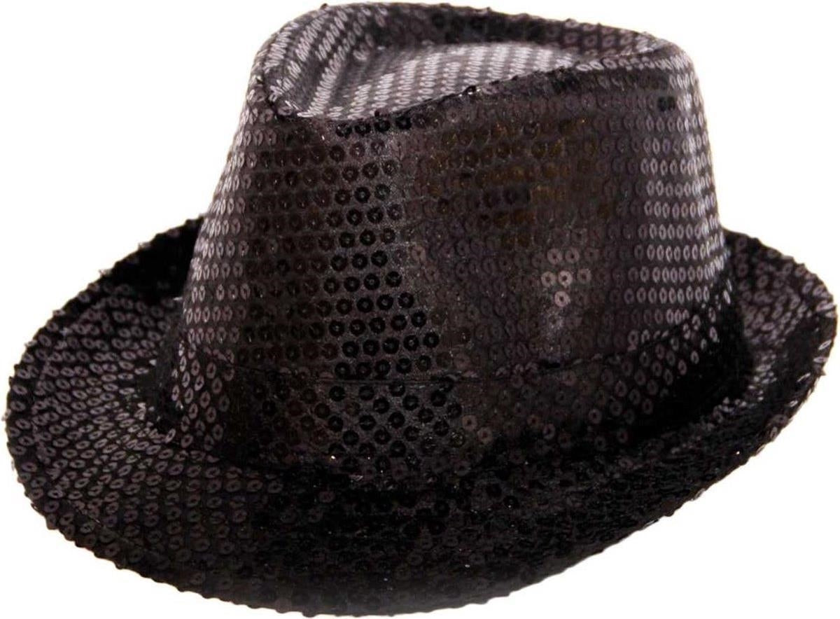 Folat: Tribly Hat Black Sequins Deluxe. Cappello Con Paillettes Nero