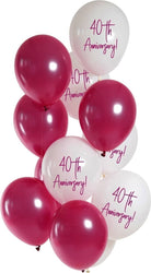 13In/33Cm Ruby Anniversary /12