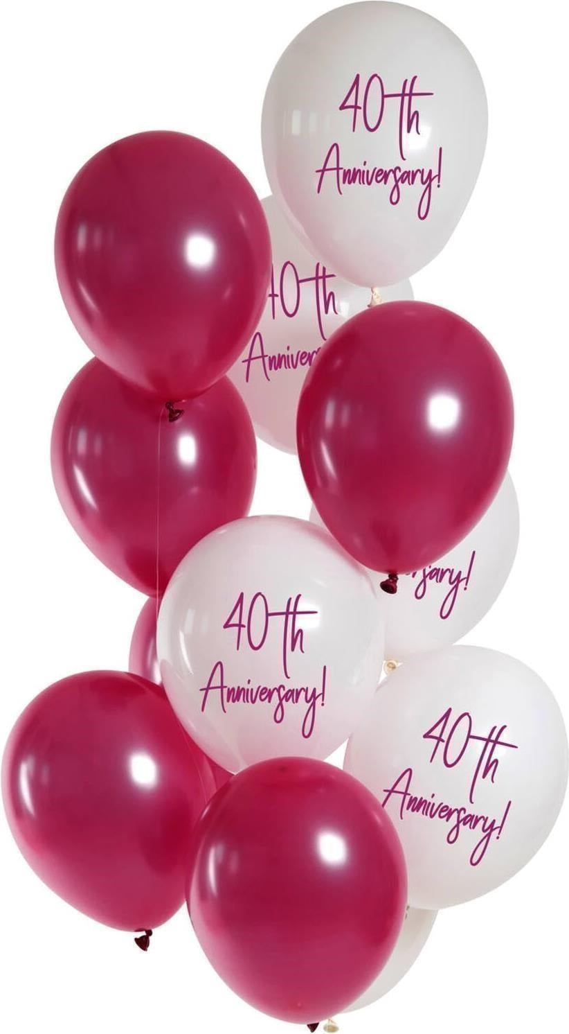 13In/33Cm Ruby Anniversary /12