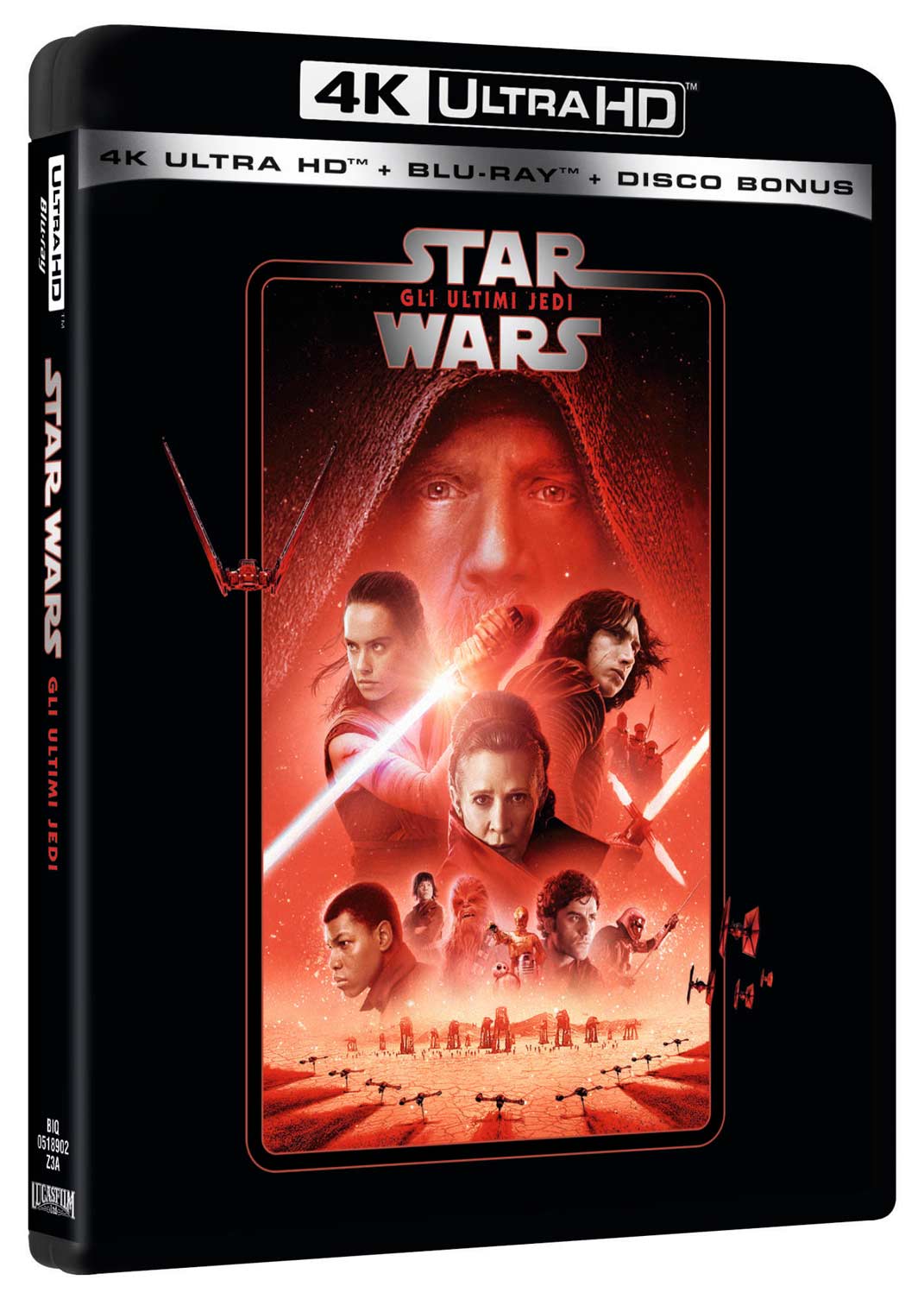 Star Wars - Episodio VIII - Gli Ultimi Jedi (4K Ultra Hd+2 Blu-Ray)
