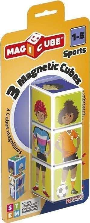 Geomag: Magicube - Blister 3 Cubes Sports
