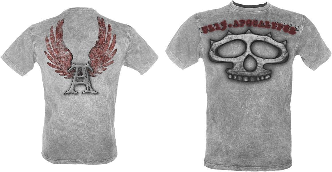 Knuckles: Ul13 Grey Vintage (T-Shirt Unisex Tg. S)