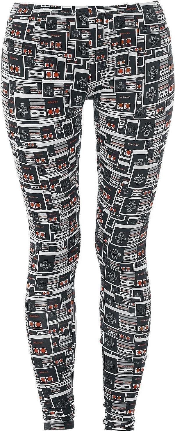 Nintendo: All Over Print Controller (Leggings Tg. XL)