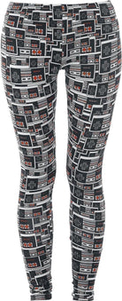 Nintendo: All Over Print Controller (Leggings Tg. XL)