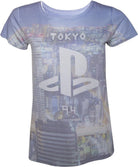 Sony: Playstation Sublimation Print (T-Shirt Donna Tg. L)