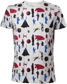 Star Wars: Colored All Overprint (T-Shirt Unisex Tg. S)