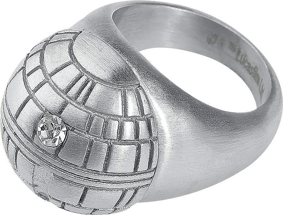 Star Wars: Death Star 3D Metal Silver (Anello Tg. S)