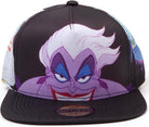 Disney: Little Mermaid Ursula Aop Snapback Black (Cappellino)