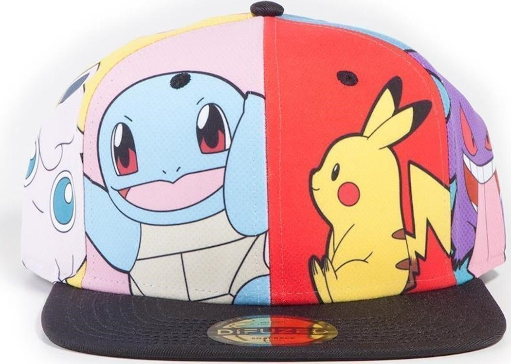 Pokemon: Multi Pop Art Snapback Multicolor (Cappellino)