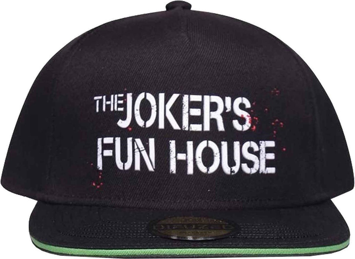 Dc Comics: Batman - The Joker Adjustable Cap Black (Cappellino)