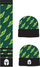 Star Wars: The Mandalorian - Giftset Green (Beanie & Scarf) (Set Berretto+Sciarpa)