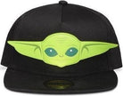 Star Wars: Difuzed - The Mandalorian Mens Novelty Cap Snapback Black (Cappellino)