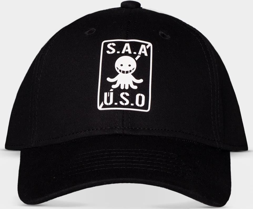 Assassination Classroom: Mens Adjustable Cap Black (Cappellino)