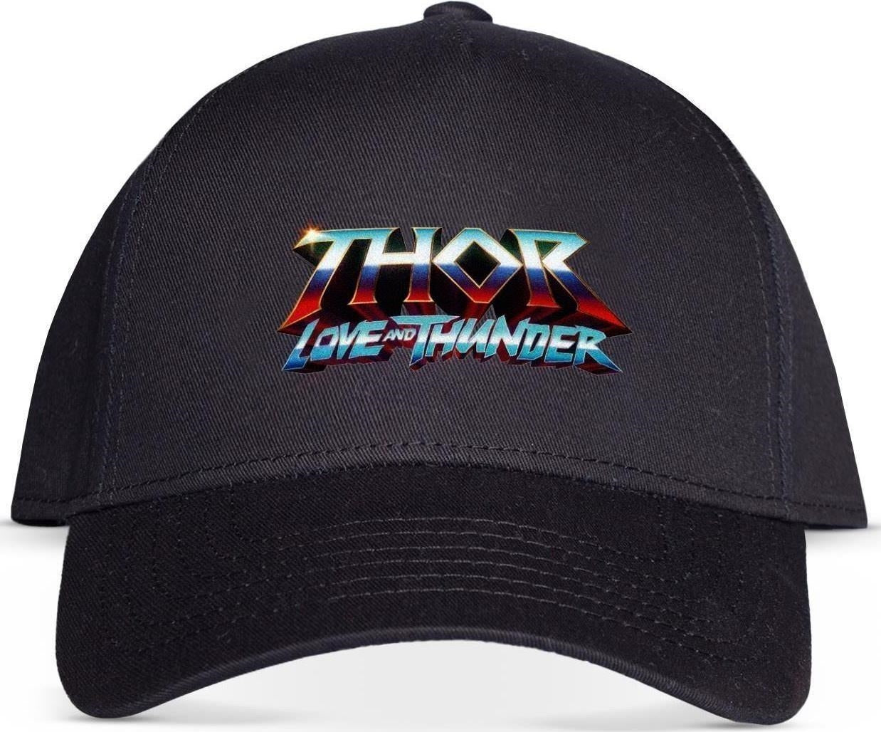 Marvel: Thor Mens Adjustable Cap Black (Cappellino)
