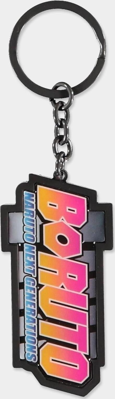 Boruto: Naruto Next Generations - Metal Logo Keychain Multicolor (Portachiavi)