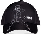 Naruto Shippuden: Mens Adjustable Cap Black (Cappellino)