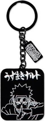 Naruto Shippuden: Metal Keychain Black (Portachiavi)