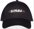 Naruto Shippuden: Mens Adjustable Cap Black (Cappellino)