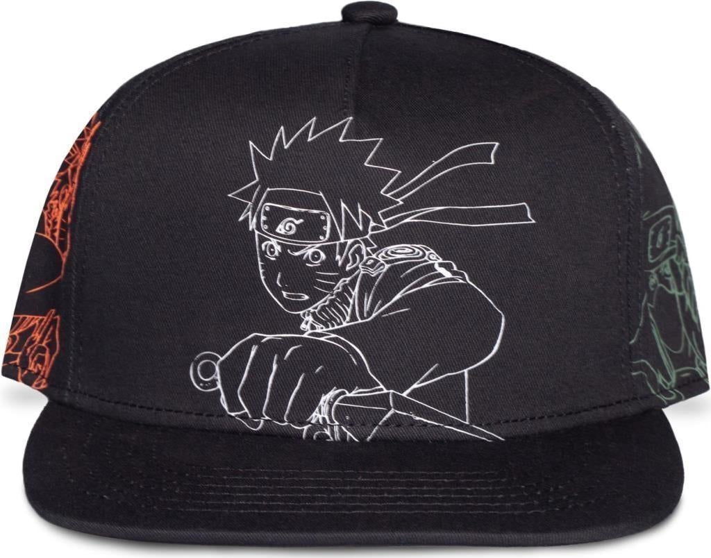 Naruto Shippuden: Adjustable Cap (Hero Item) Novelty Black (Cappellino)