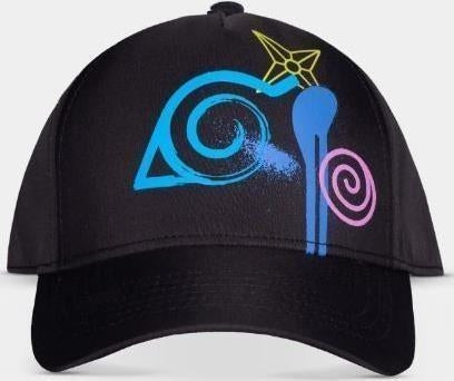 Naruto Shippuden: Icon Design - Black (Cap / Cappellino)