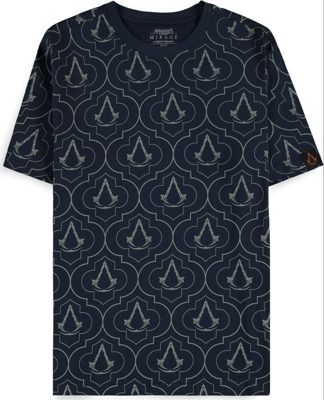 Assassins Creed Mirage: Aop Blue (T-Shirt Unisex Tg. XL)