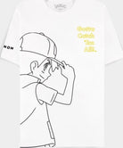Pokemon: Ash White (T-Shirt Unisex Tg. L)