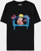 Naruto Shippuden: Graffiti Square Black (T-Shirt Unisex Tg. L)
