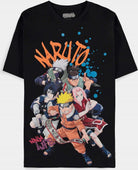 Naruto Shippuden: Team Loose Fit Black (T-Shirt Unisex Tg. XS)