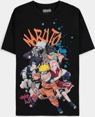 Naruto Shippuden: Team Loose Fit Black (T-Shirt Unisex Tg. L)