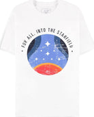 Starfield: For All Into The Starfield White (T-Shirt Unisex Tg. XL)