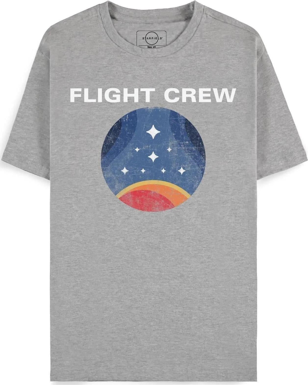 Starfield: Flight Crew Grey (T-Shirt Unisex Tg. S)