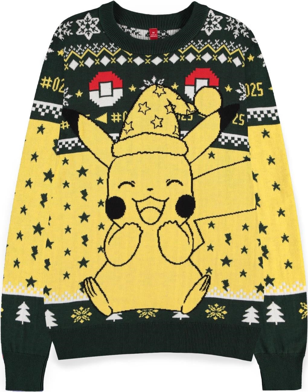 Pokemon: Pikachu Christmas - Multicolor (Maglione Unisex Tg. 2XL)