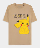 Pokemon: Pikachu Beige (T-Shirt Unisex Tg. M)