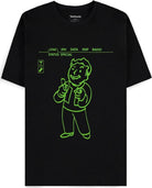Fallout: Charisma +10 Black (T-Shirt Unisex Tg. M)