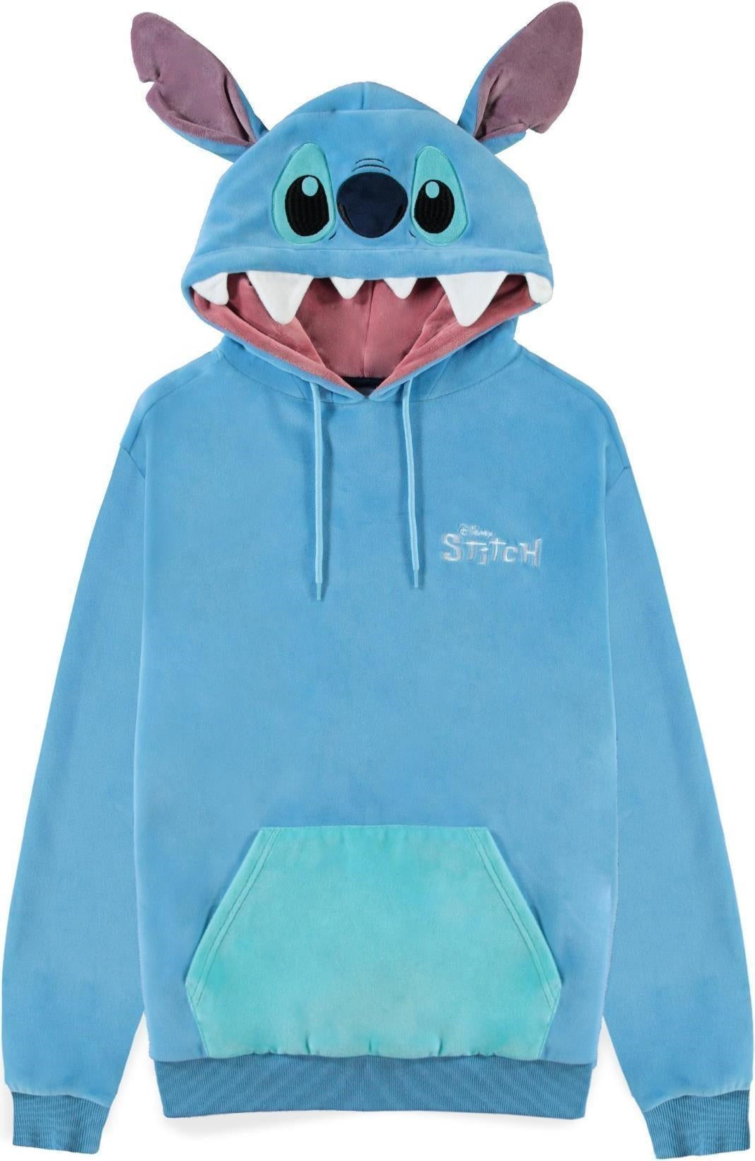 Disney: Lilo & Stitch - Stitch Novelty Multicolor (Felpa Con Cappuccio Unisex Tg. XS)