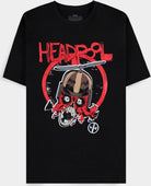 Deadpool - Headpool!! - Mens Short Sleeved T-Shirt - M Short Sleeved T-Shirts M Black