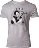 Star Wars: Han Solo Grey (T-Shirt Unisex Tg. S)