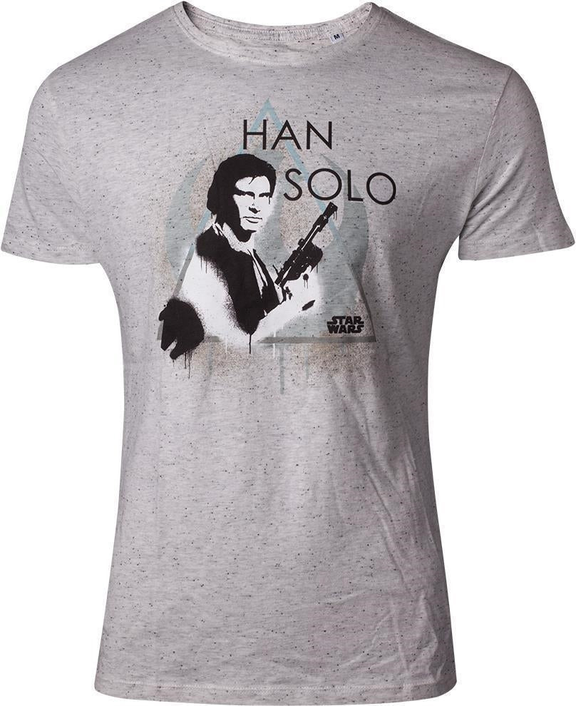 Star Wars: Han Solo Grey (T-Shirt Unisex Tg. S)