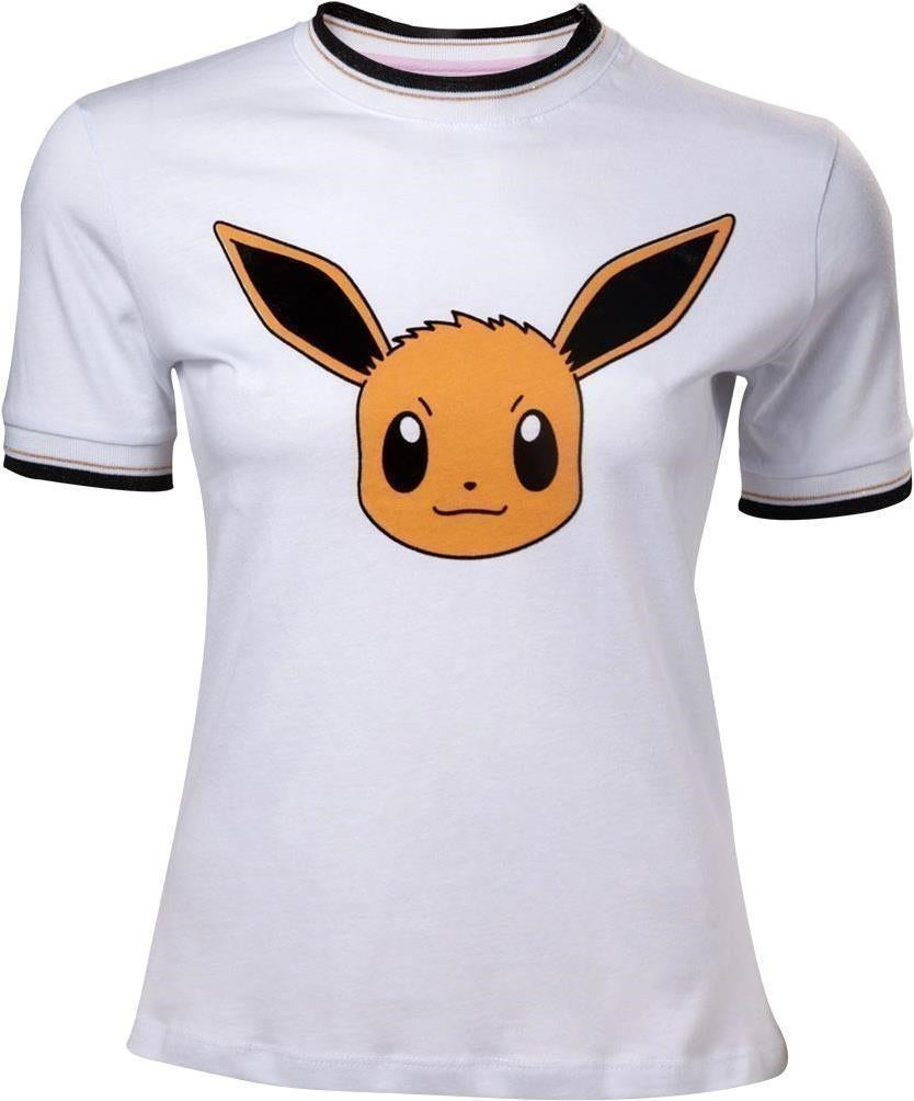 Pokemon: Eevee White (T-Shirt Donna Tg. 2XL)