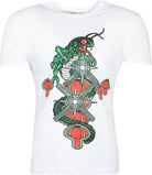 Atari: Centipede Arcade Graphic White (T-Shirt Unisex Tg. M)
