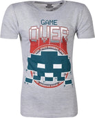 Space Invaders: Game Over Grey (T-Shirt Unisex Tg. XL)