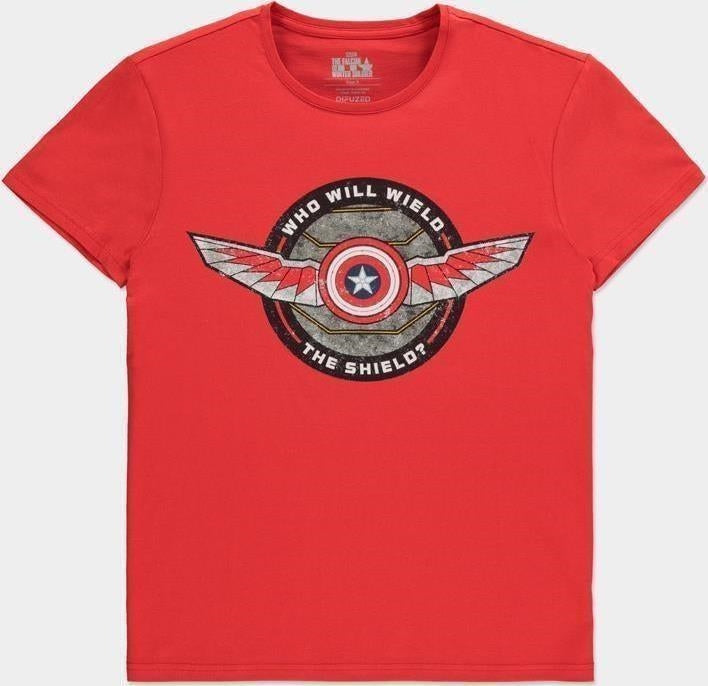 Marvel: Falcon & The Winter Soldier Red (T-Shirt Unisex Tg. S)
