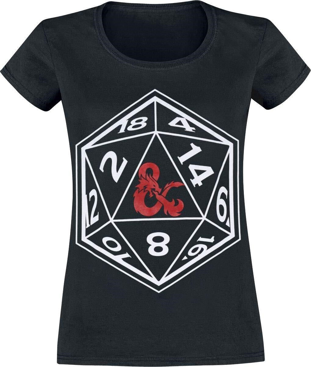 Dungeons & Dragons: Black (T-Shirt Donna Tg. XL)
