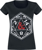 Dungeons & Dragons: Black (T-Shirt Donna Tg. XL)