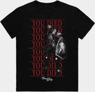 Demons Souls: You Died Knight Black (T-Shirt Unisex Tg. S)