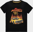Fast & Furious: Hot Flames Black (T-Shirt Unisex Tg. 2XL)