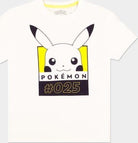 Pokemon: Difuzed - #025 - Womens Short Sleeved T-Shirt - Xl Short Sleeved T-Shirts F White