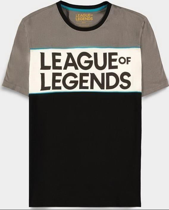 League Of Legends: Cut & Sew Core Black (T-Shirt Unisex Tg. L)