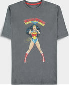 Dc Comics: Wonder Woman Grey (T-Shirt Donna Tg. L)