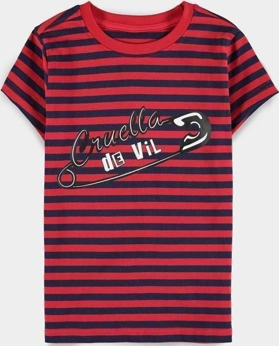 Disney: Cruella Girls Multicolor (T-Shirt Bambino Tg. 98/104)